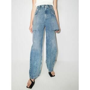MAISON MARGIELA Distressed Straight-Leg Jeans Blue - 36/4